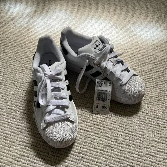 NWT Adidas Superstar II size W6.5 (M5.5) - Picture 9 of 14